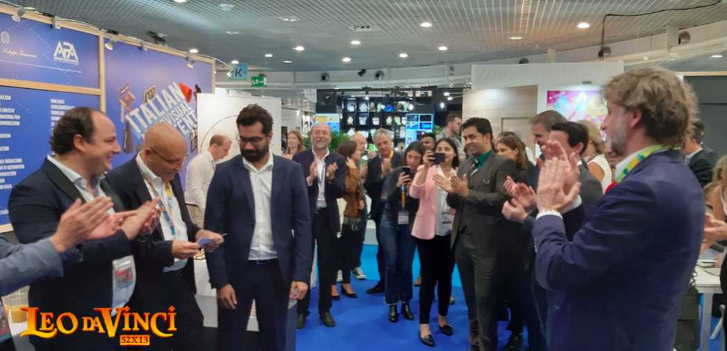 Leo da Vinci: il party di lancio al MipCom 2019 di Cannes